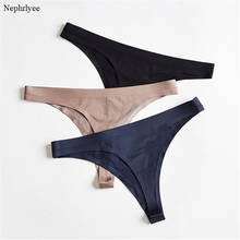XXL Sexy Women G-String Thongs Seamless Panties Female Underwear Transparent Panties Low-Rise Lingerie Panty S00558 2024 - buy cheap