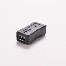 4 tipos de Mini adaptador USB hembra a Micro / Mini USB macho a USB 2,0 hembra, adaptador de Cable de cargador de datos, conector convertidor, 1 ud. 2024 - compra barato