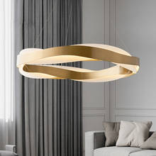 Postmodern luxury chandelier living room simple bedroom designer ring Nordic minimalist dining hall lamp 2024 - buy cheap