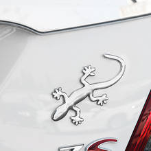 Alijunda-calcomanía 3D con forma de Gecko, emblema de insignia cromado para Volvo S40, S60, S80, XC60, XC90, V40, V60, C30, XC70, V70 2024 - compra barato