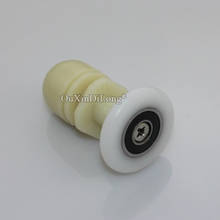 Brand New 4PCS Bathroom Shower Glass Sliding Door Rollers Pulleys Mute Nylon Wheels Runners Diameter 19/23/25/27/29mm 2024 - buy cheap