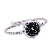 Women's Watch New Fashion Rhinestone Watches Women Luxury Glass Mirror Bracelet watches Ladies Circular  Analog Quartz Watches 2024 - buy cheap