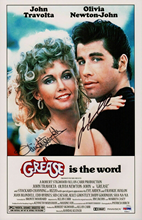 GREASE is the word SIGNED Movie Art Film Print Silk Poster Home Wall Decor 24x36inch 2024 - buy cheap