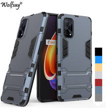 For Cover Oppo Realme 7 Pro Case Hybrid Stand Silicone Shockproof Armor Case For Realme 6 7 X7 Pro Cover For Oppo Realme 7 Pro 2024 - buy cheap