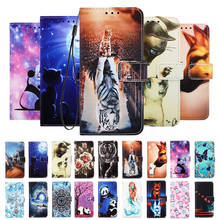 Leather Case for Xiaomi Redmi 9A 9C 7A 8A Note 7 8 8T 9S Wallet Flip Cover for Coque Xiomi Redmi Note 7 8 9 Pro Max Cartoon Case 2024 - buy cheap