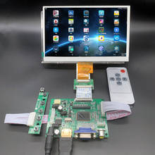 7-дюймовый 1024*600 Φ HDMI экран ЖК-дисплей плата драйвера монитор для Raspberry Pi B + 2 3 банан/оранжевый мини-компьютер 2024 - купить недорого