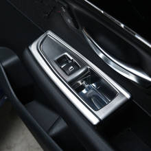 Car Door Armrest Window Glass Lifter Button Frame Panel Cover Trim Carbon Fiber Sticker For BMW 2 Series Tourer F45 2014-18 2024 - buy cheap