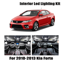 Luz LED Canbus blanca para coche, luz de techo para maletero, lámpara de licencia de carga, 8 bombillas, para 2010, 2011, 2012, 2013, Kia Forte 2024 - compra barato