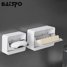 BAISPO креативная мыльница, пыленепроницаемые принадлежности для хранения для ванной, водосточная Двойная сетка, держатель для мыла, аксессуары для дома и ванной комнаты 2024 - купить недорого