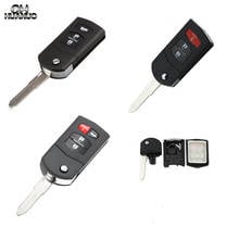 3/2+1/3+1/4 Button For Mazda Remote Flip Key Fob CASE/SHELL For Mazda 3 5 6 RX-8 CX-7 CX-9 2024 - buy cheap