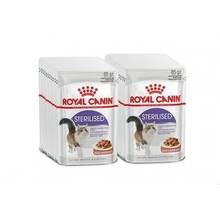 Royal Canin Sterilised влажный корм для кастрированных котов и стерилизованных кошек (кусочки в соусе, 24 пакетика по 0.085 г) 2024 - купить недорого