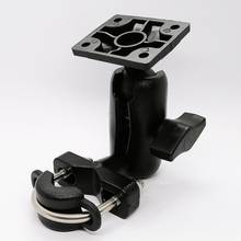 Motorcycle Handle Bar Rail Mount Bike Mount with Universal AMPs Hole Pattern Square Base for GPS, Garmin Zumo,TomTom Rider etc 2024 - buy cheap