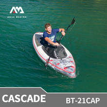 Bbaqua marina nova cascata inflável canoa 1 pessoa esportes aquáticos multi purpose dwf prancha de pesca barco a remos explorar barco 2024 - compre barato