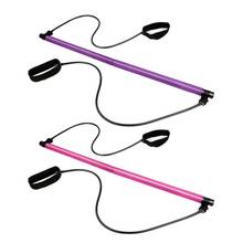 New Expander Yoga Pull Rope Pilates Stick Elastic Resistance Bands Home Gyms Fitness Rubber Tubes Band Stretch Training Supplies 2024 - buy cheap