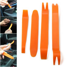 4PCS Audio Door Clip Panel Trim Dash Auto Radio Removal Pry Tool Set Disassembly Seesaw Car Interior Plastic Seesaw Panel Repair 2024 - buy cheap