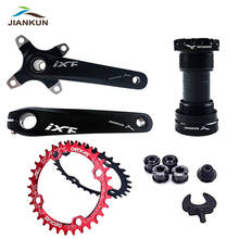 Jitorun-pedaleira ixf para bicicleta mtb, 104bcd, corrente de 170mm, conjunto de parafuso, suporte inferior para bicicleta de estrada 2024 - compre barato