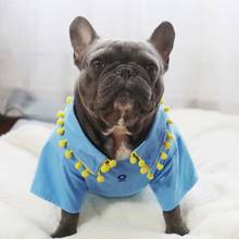 Moda Verão Colete Cão de Estimação T-shirt do Buldogue Francês para Small Medium Cães Yorkie Teddy Schnauzer Corgi Pug Roupas de Vestuário XIC12 2024 - compre barato