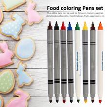 Food Coloring Markers Multi-colors Food Writer Pen Fine-Tip Edible Markers for Fondants Biscuits Cakes Chocolate Baking Tools 2024 - buy cheap