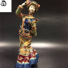 WU CHEN-figura clásica de mujer clásica, estatua de hermosa mujer, artesanía de cerámica, regalo de decoración del hogar R6127 2024 - compra barato