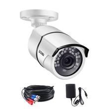 Камера видеонаблюдения ZOSI, 5 МП, супер HD, 36 светодиодов, 100 футов, инфракрасное ночное видение, защита от непогоды 2024 - купить недорого