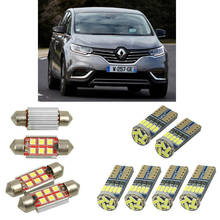 Interior led Car lights For Renault espace 5 jr minivan 2015 car accessories boot light License Plate Light 8pc 2024 - buy cheap
