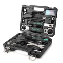 Kit universal de ferramentas 18 em 1 para reparo de bicicleta, conjunto de caixa de ferramentas para reparo de pneus mtb, chave de raio, chave de fenda sextavada, ferramentas para bicicleta 2024 - compre barato