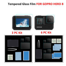 Tempered Glass Protective Film Set Lens Back Front Screen Protector for GoPro Hero 8 Black Camera Accessories 2024 - buy cheap