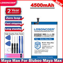 LOSONCOER 4500mAh Maya Max Battery For Bluboo Maya Max High Quality Mobile Phone Battery+Quick arrive 2024 - buy cheap