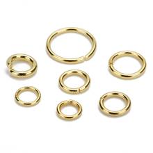 100pcs Gold 3-10mm Stainless Steel Open Jump Rings Split Rings Link Loop For DIY Jewelry Making Findings Connector Wholesale 2024 - buy cheap