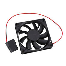 10 Pieces Lot Gdstime DC 12V 4P 8015s 80mm 8cm 80x15mm Black Plastic Brushless Computer PC CPU Cooler Cooling Fan 2024 - buy cheap