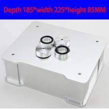 KYYSLB 185*225*85MM WA71 All Aluminum DAC Amplifier Chassis Box House DIY Enclosure with Feet Screws Amplifier Case Shell 2024 - buy cheap