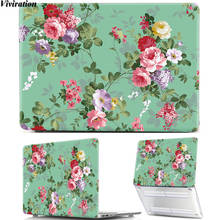 Capa dura protetora para celular floral, para os modelos matebook 2020 d14/d15, amd ryzen, 14, 13, 2020 2024 - compre barato