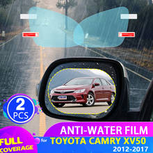 Car Rearview Mirror Film for Toyota Camry 50 XV50 2012~2017 Full Cover Anti Fog Rainproof Sticker Accessories 2013 2014 2015 2024 - buy cheap