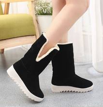 High Quality 2020 Fashion Women Boots Female Winter Shoes Woman Fur Warm Snow Boots Women Casual Ankle Boots Christmas boots 2024 - buy cheap