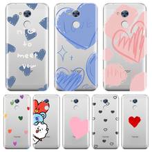 Funda de teléfono de silicona para Huawei Honor 6, 5A, 4X, 5X, 6X, bonito Corazón, funda trasera suave de amor Kawaii para Huawei Honor 6A, 4C, 5C, 6C Pro 2024 - compra barato