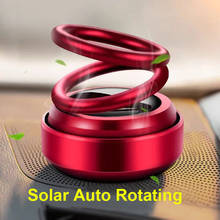 Solar Auto Rotating Car Aromatherapy Fragrance Auto Car Air Vent Freshener Air Conditioner Auto Diffuser Perfume Car Ornament 2024 - buy cheap