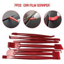 7Pcs Car Vinyl Wrap Window Tint Film Tools Kit Squeegee Retractable Utility Cutter Corner 2024 - buy cheap