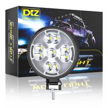 Mini luz de led redonda, 48w, lm, luz super brilhante de led, luz branca amarela modificada para carro, motocicleta, caminhão 2024 - compre barato