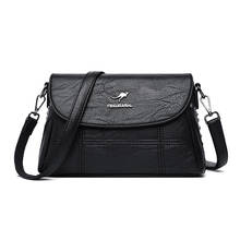 Luxury Hangdbags Women Messenger Bags Leather Crossbody Shoulder Bags For Women Female Handbags Totes Bolsas Feminina Sac A Main 2024 - buy cheap