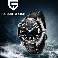 PAGANI DESIGN Luxury Sapphire Automatic Watch Top Brand NH35A Stainless Steel Waterproof 100M Mechanical Watch Watch for Men 2024 - buy cheap