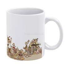 Minha infância caneca branca 11oz engraçado cerâmica café chá leite copos família música infância guitarra jamboree feliz crianças pai mãe bro 2024 - compre barato