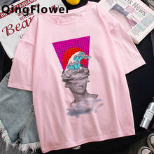 Vaporwave-camisetas estéticas para hombre, ropa kawaii grunge ulzzang, gráfica, harajuku, de calle 2024 - compra barato