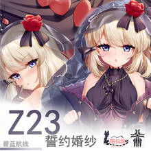 NEW Game Azur Lane Z23 Sexy Dakimakura Hugging Body Pillow Case Otaku Loli Pillow Long Cushion Cover Gifts 2024 - buy cheap