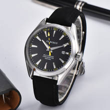 Corgeut Automatic Watch Mechanical miyota Men Leather Wrist Watches sapphire waterproof sport Casual Self Wind male Clock 3021B 2024 - buy cheap
