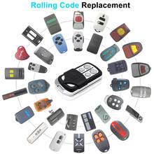 Rolling Code Remote Control Garage Door replacement For 433.92MHz 868 MHz Remote Garage 4 CH Gate Door Opener 2024 - buy cheap