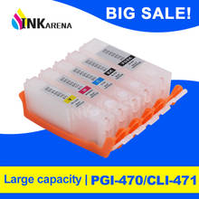 INKARENA PGI-470 CLI-471 Refill Ink Cartridges For Canon PGI470 CLI471 XL PIXMA MG5740 MG6840 MG7740 TS5040 TS6040 TS8040 TS9040 2024 - buy cheap