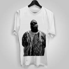 Mens Rare T Shirt BIGGIE SMALL Hip Hop Tupac LIL Gangsta Rapper Man Short Sleeve Cotton Tops Tees 2024 - buy cheap