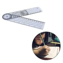 1PC Angle Measuring Ruler Corner Multi-function School Plastic Student Office Drawing Stationery Ruler Supplies 30cm 2024 - buy cheap