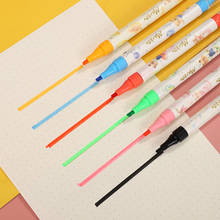 Jianwu-conjunto de canetas marcadoras, kit de 1 peça de caneta, substituível, colorida, com desenho, material de papelaria 2024 - compre barato