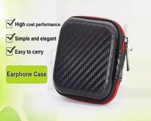 Mini EVA Portable Headphones Zipper Box Earbuds Hard Case Storage Carrying Pouch Bag SD Card Hold Charms Boxs (without Earphone) 2024 - buy cheap